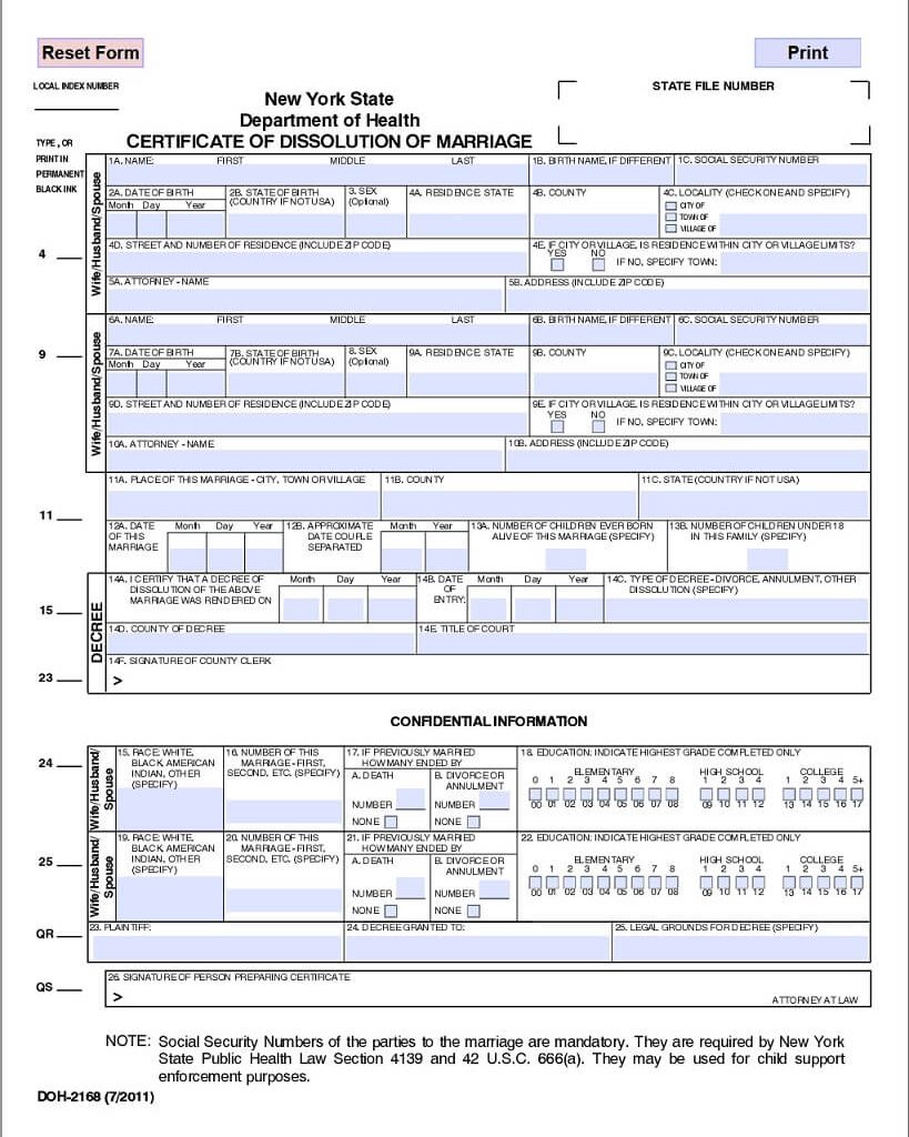 new york no fault divorce forms diy with instructions